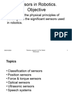 Chapter 9, Sensors in Robotics