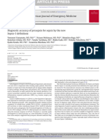 Diagnostic Accuracy of Presepsin For Sepsis by The New Sepsis-3 Definition