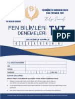 2024 Bs Tyt Fen Bi̇li̇mleri̇ Denemesi̇