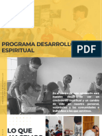Presentación Programa Desarrollo Espiritual