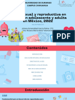 5D, Salud Sexual y Reproductiva en Poblaciã N Adolescente y Adulta