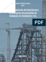 LIVRO E BOOK Novas Abordagens Metodológicas e Tecnológicas Integradoras Na Formação Do Engenheiro Civil