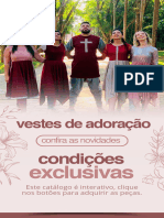 Vestes de Adoração: Confira As Novidades