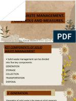 Solid Waste Management Control and Measures