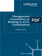 Management Consultancy and Banking in An Era of Globalization