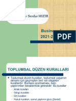 BİLKENT-BUSINESS LAW (2021-2022 Güz) - Dr. Öğr. Üyesi Serdar Hızır
