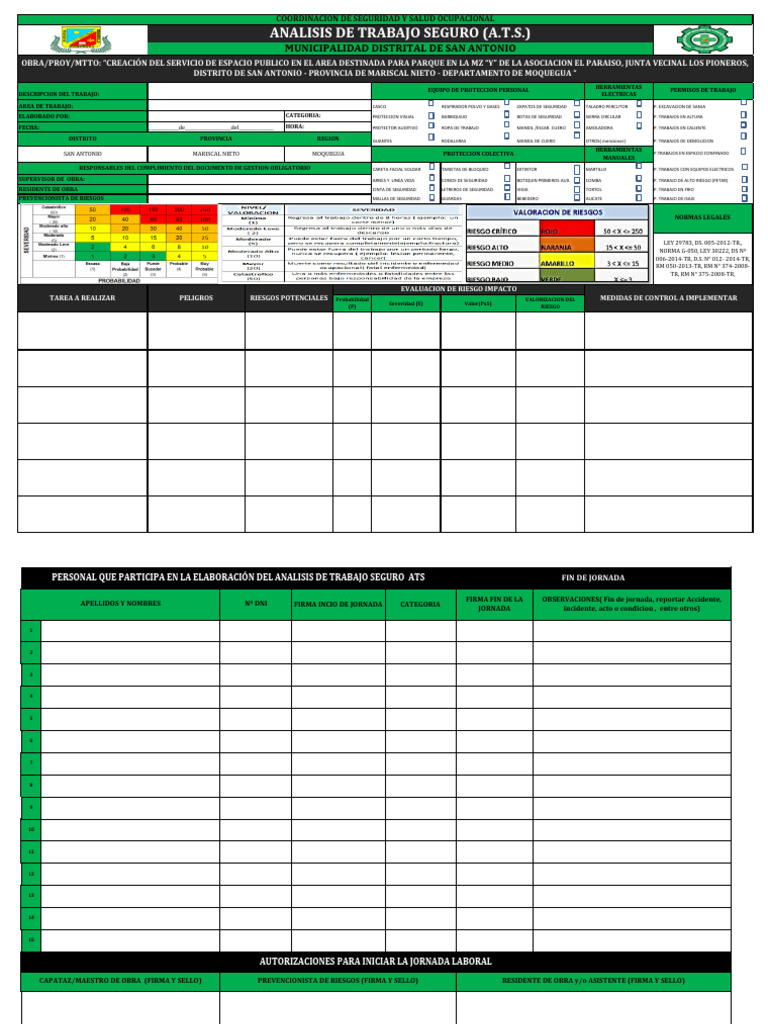 Ats 01 | PDF | La seguridad | Relaciones laborales