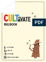 Official Cultivate Rulebook
