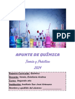 Apunte de Química - Segundo Año 2024 - Instituto San José Artesano
