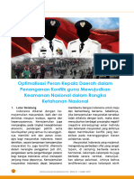 Optimalisasi Peran Kepala Daerah Dalam Penanganan Konflik Guna Mewujudkan Keamanan Nasional Dalam Rangka Ketahanan Nasional