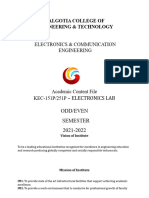 13 KEC151P 251P Electronics Engg Lab