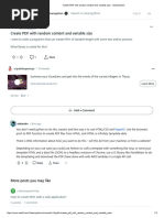 Create PDF With Random Content and Variable Size - R - Learnpython