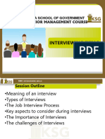 303 - Unit 4 Interviewing Skills