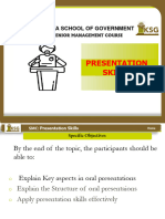 303 - Unit 5 Presentation Skills