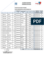 Institución Educativa San Joaquin-Fin de Semana Relacion de Horas Extras Correspondientes Al Mes de Septiembre de 2023