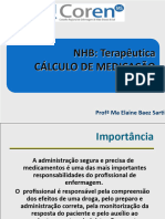 Calculo de Medicamentos