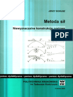 Bogusz J. - Metoda Sił. Niewyznaczalne Konstrukcje Prętowe. Przykłady