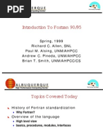Intro Fortran 1 Ppt
