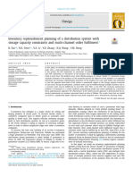 Inventory Replenishment Planning of A Distribution System