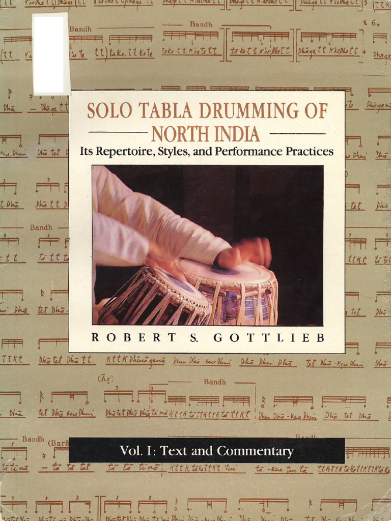 Solo Tabla Drumming of North India V1 | PDF