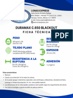 Duramax C.650 Blackout - Ficha Técnica
