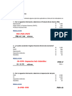 Ejercicios de Cuentas Nacionales