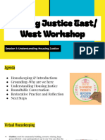 East - West Housing Justice Workshop - Main - Deck