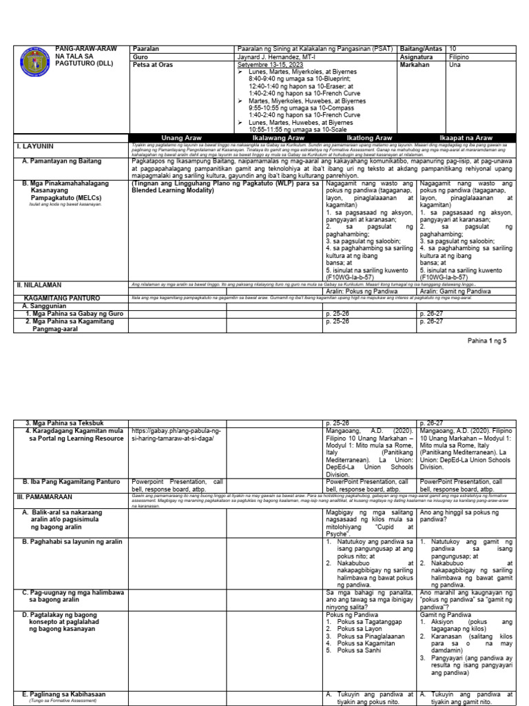 Realigned dll format as per do 42 s 2016 pdf