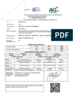 Servicio de Transporte Y Turismo A&G Tours S.A.S.: Sulany Villalva Cespedes