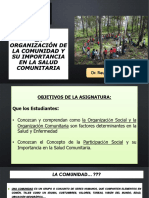 Organizacion Comunitaria Ciclo I 2024