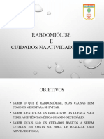 Rabdomiólise e Cuidados No TFM