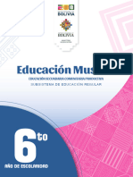 6to Año de Escolaridad - Educación Musical (2024)
