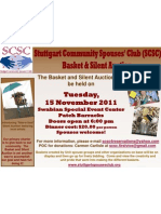 Stuttgart Community Spouses' Club ~ Basket & Silent Auction