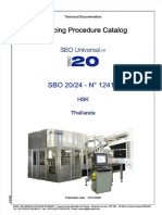 SBO20 Servicing and Procedure