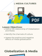 Global Media Cultures