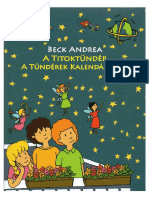 Beck Andrea Titoktunder A Tunderek Kalendariuma