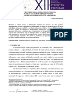 Distribuição Territorial Dos Recursos Na Cidade Do Rio de Janeiro Formatado