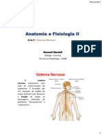 Anatomia e Fisiologia II - Aula 9 - Sistema Nervoso