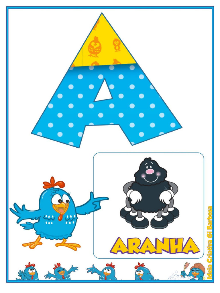 Alfabeto Galinha | PDF