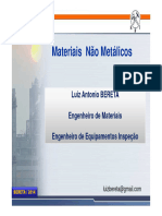 Materiais Não Metálicos - BERETA EFI 2014