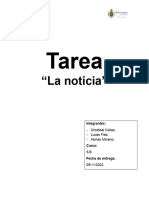 Tarea La Noticia