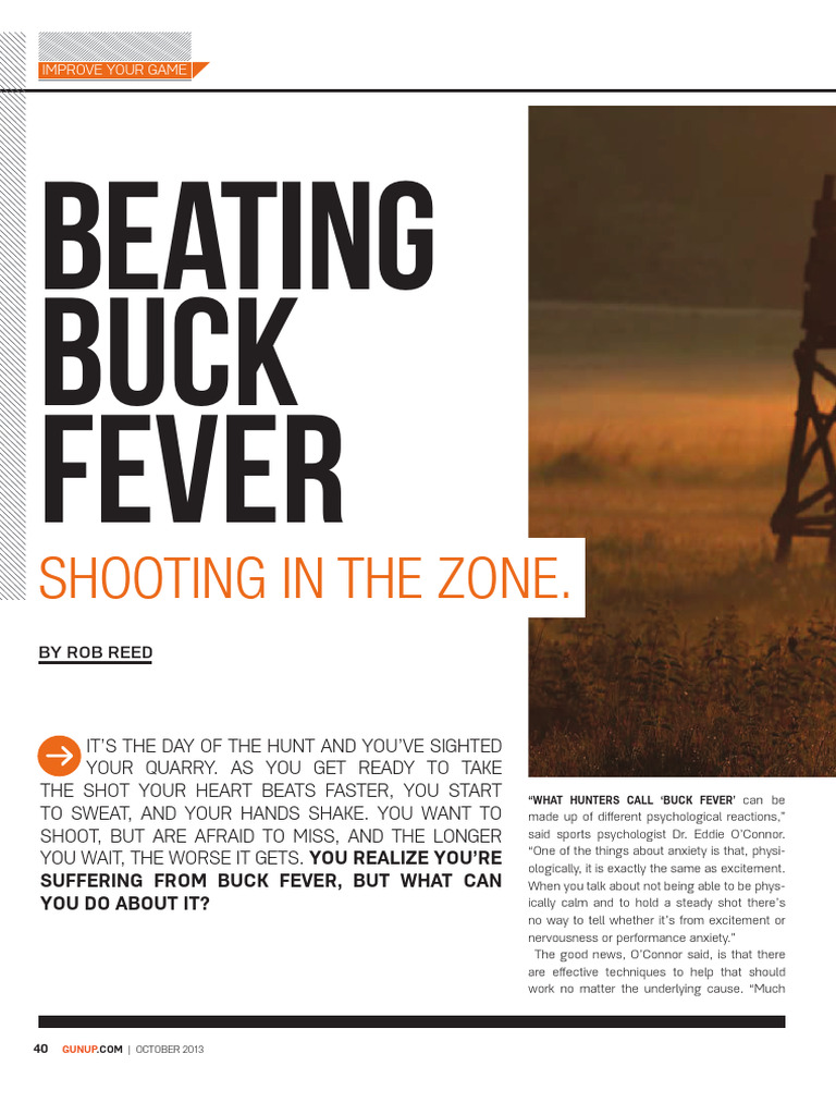 Conquering Buck Fever Techniques | PDF