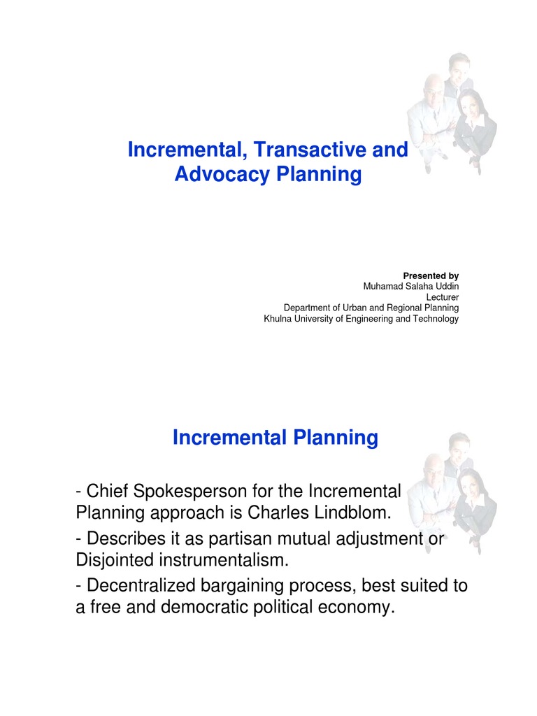 Incremental and Transactive Planning Insights | PDF | Urban Planning ...