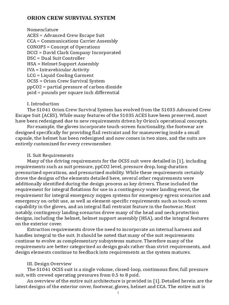 Launch/entry spacesuits: Past, present, and possibly future, image size:768x1024