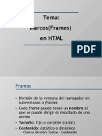 Tema. Marcos en HTML