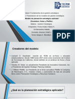 Modelo Planeacion Estrategica Aplicada. Equipo. Gestion Estartegica.