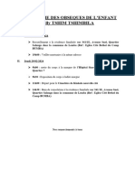 Programme Des Obseques de Petit Felly Tshim Tshimbila