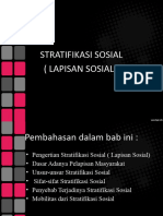 Stratifikasi Sosial