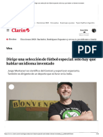 Jorge Montanari Nota Clarin Nov 23