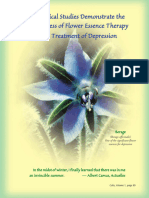 Five Clinical Studies Demonstrate The Effectiveness of Flower Essence Therapy in The Treatment of Depression Autor